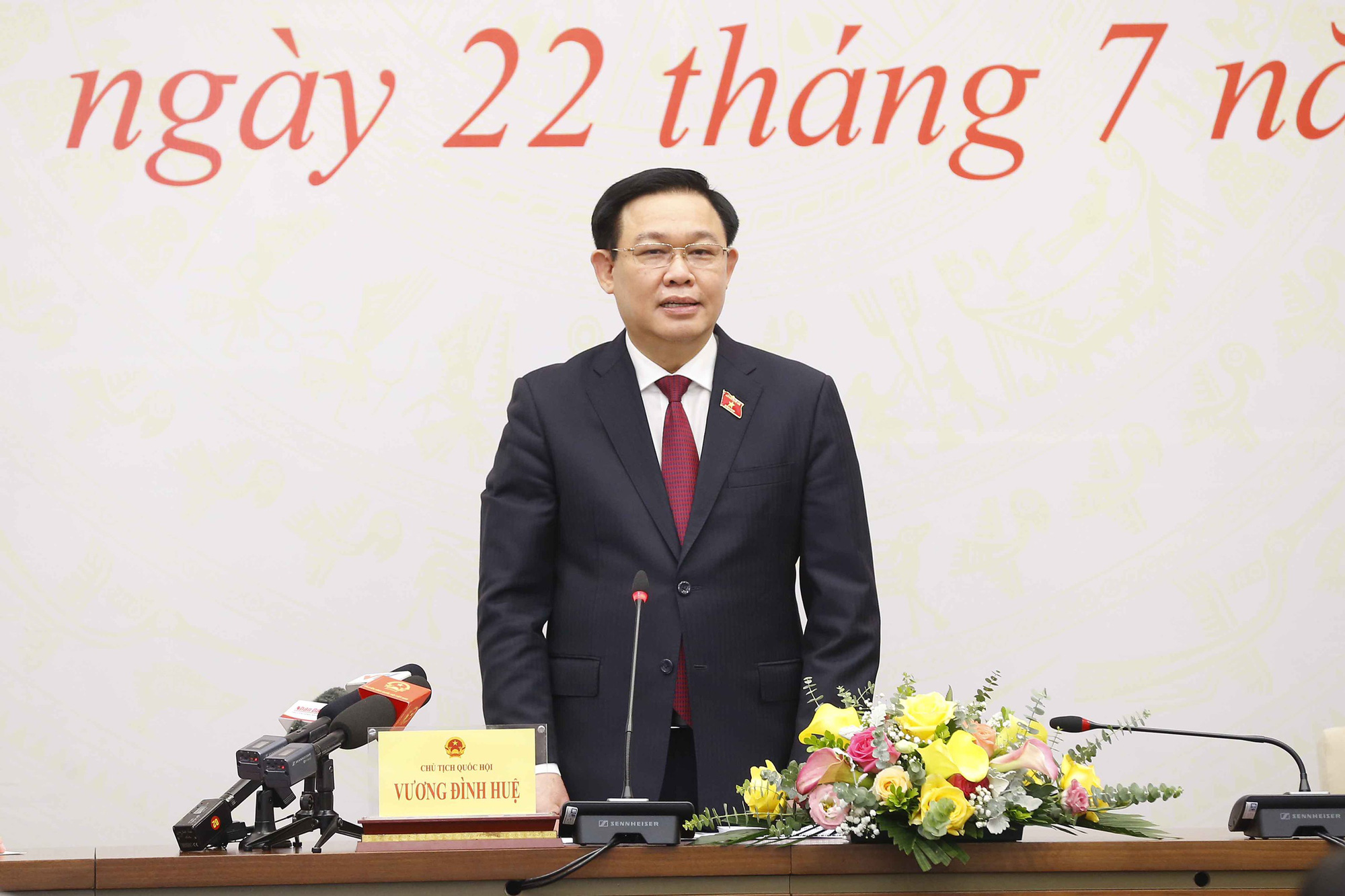 Chủ tịch Quốc hội Vương Đình Huệ chia sẻ về chương trình hành động 5 năm tới