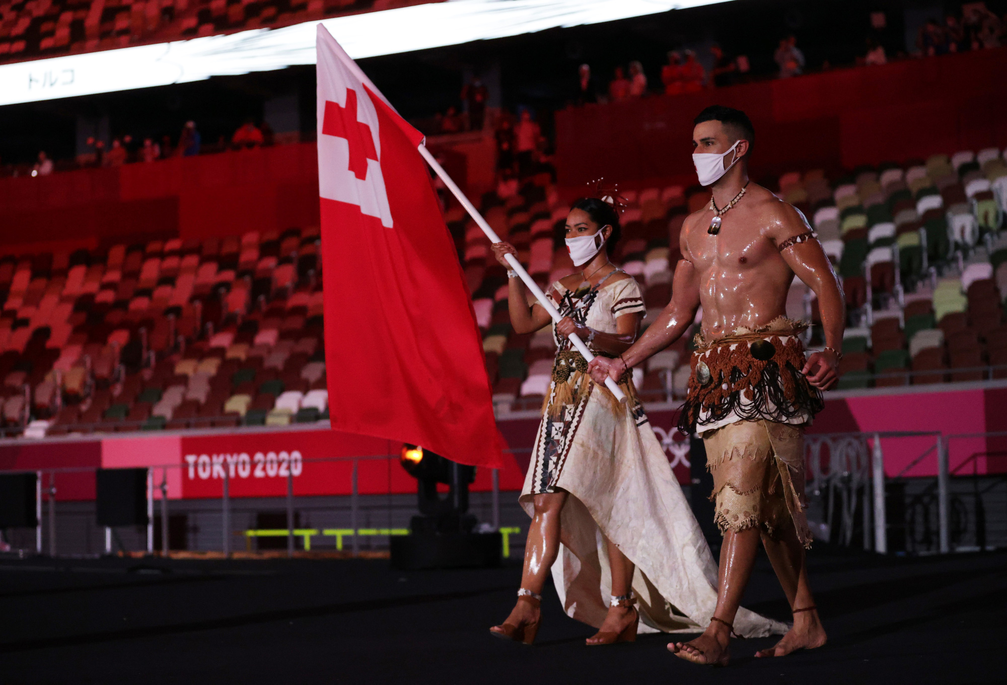Khai mạc Olympic Tokyo 2020: Đo&agrave;n kết để th&agrave;nh c&ocirc;ng - Ảnh 11.