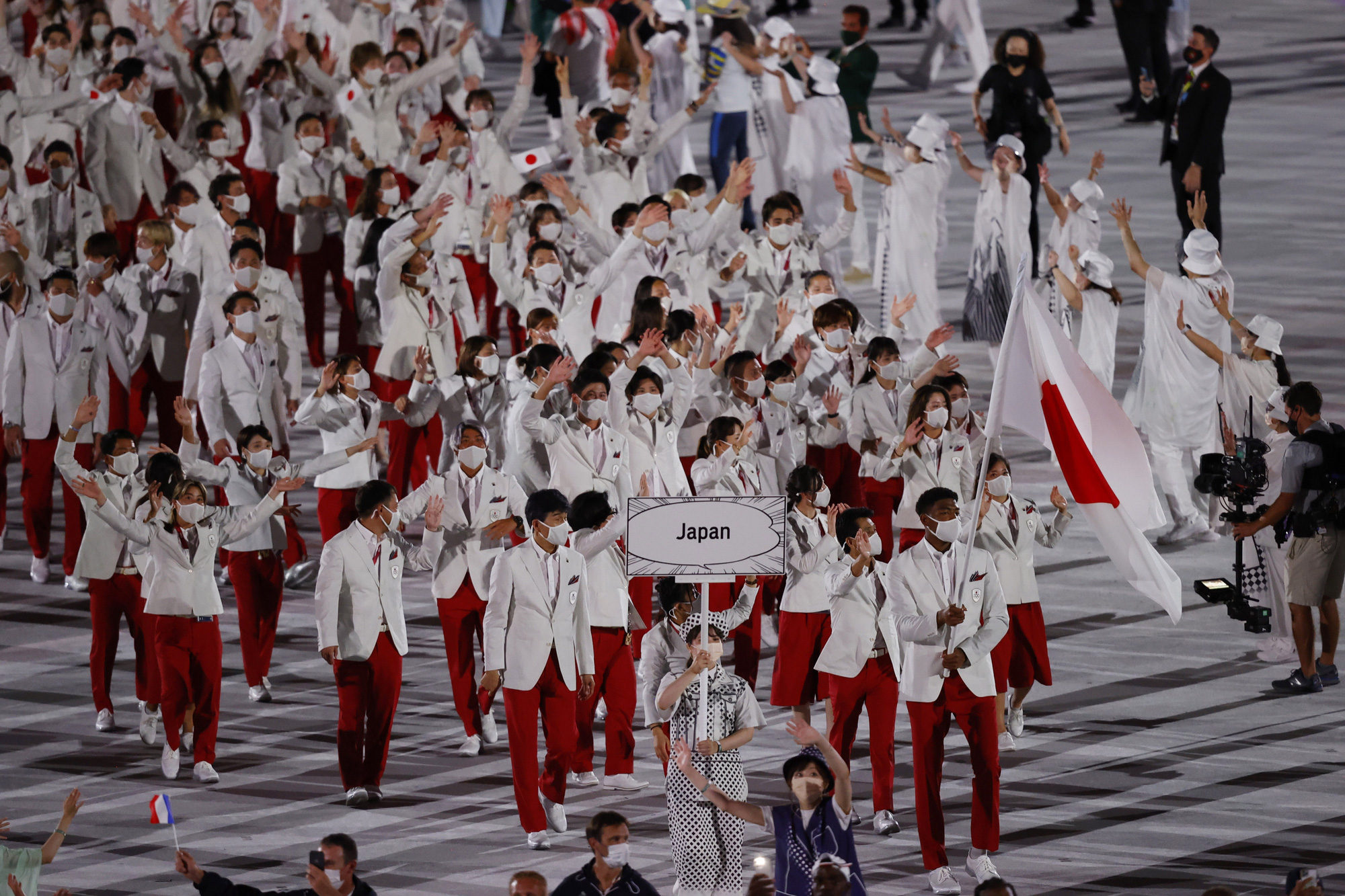 Khai mạc Olympic Tokyo 2020: Đo&agrave;n kết để th&agrave;nh c&ocirc;ng - Ảnh 17.