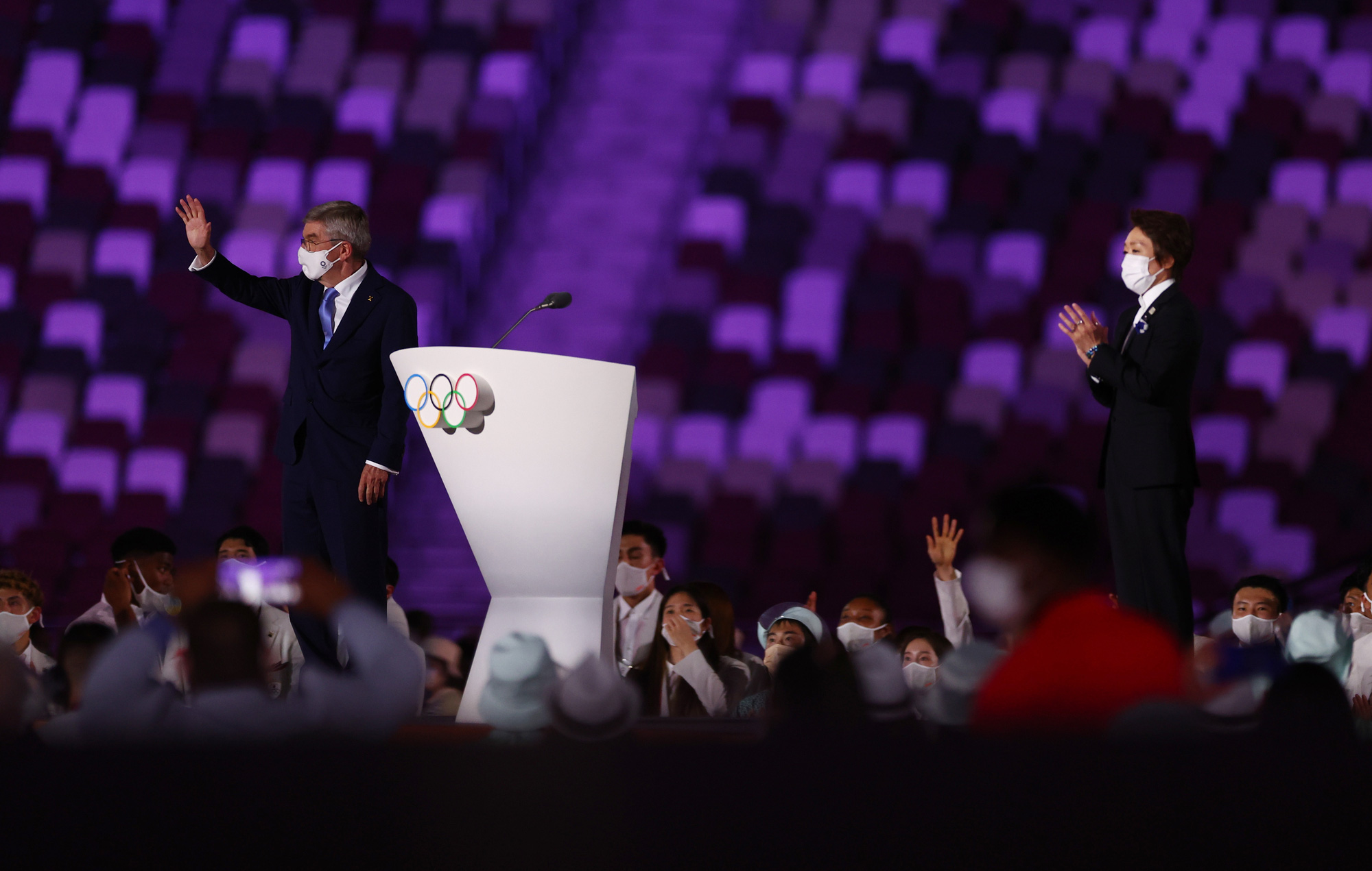 Khai mạc Olympic Tokyo 2020: Đo&agrave;n kết để th&agrave;nh c&ocirc;ng - Ảnh 23.