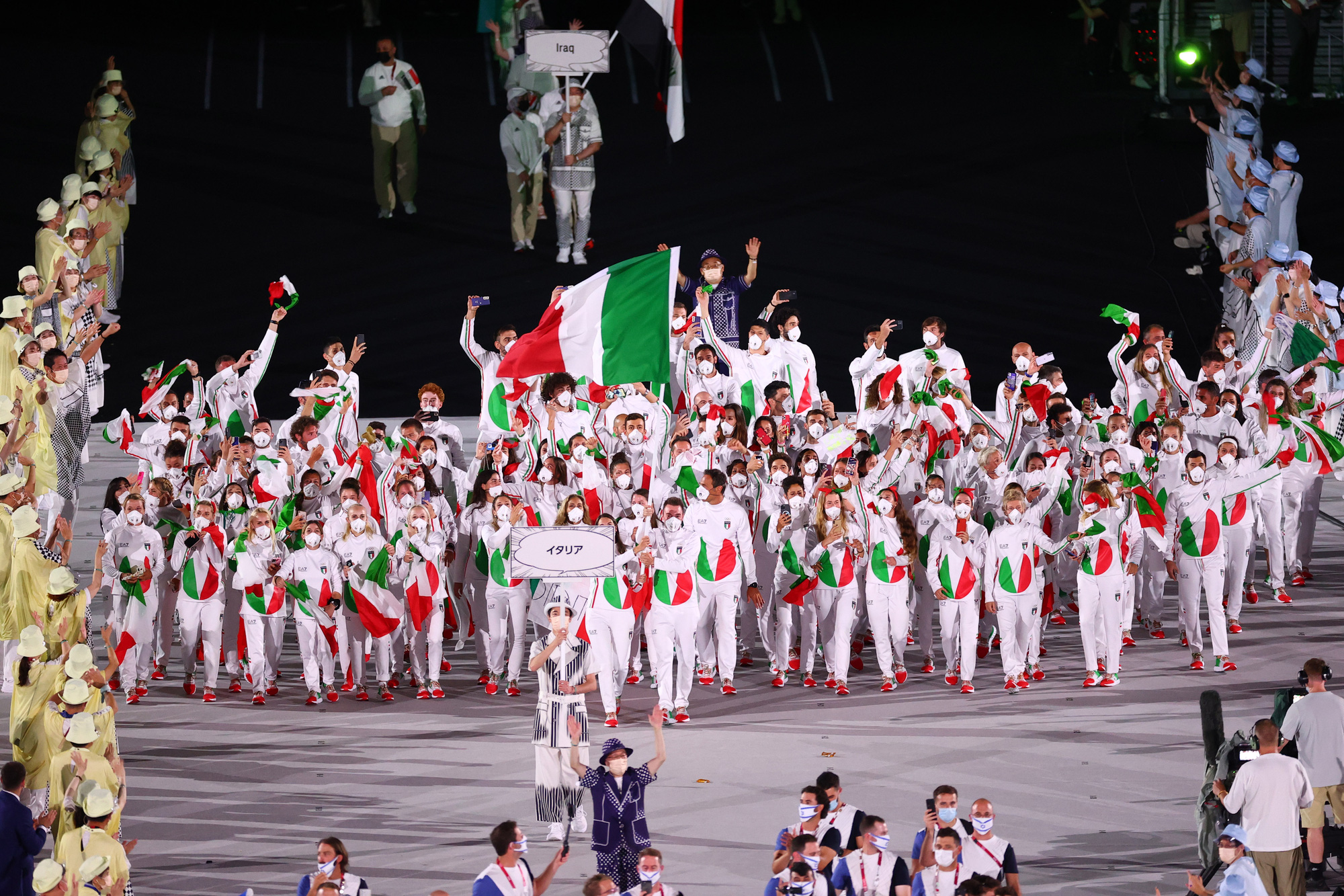 Khai mạc Olympic Tokyo 2020: Đo&agrave;n kết để th&agrave;nh c&ocirc;ng - Ảnh 9.