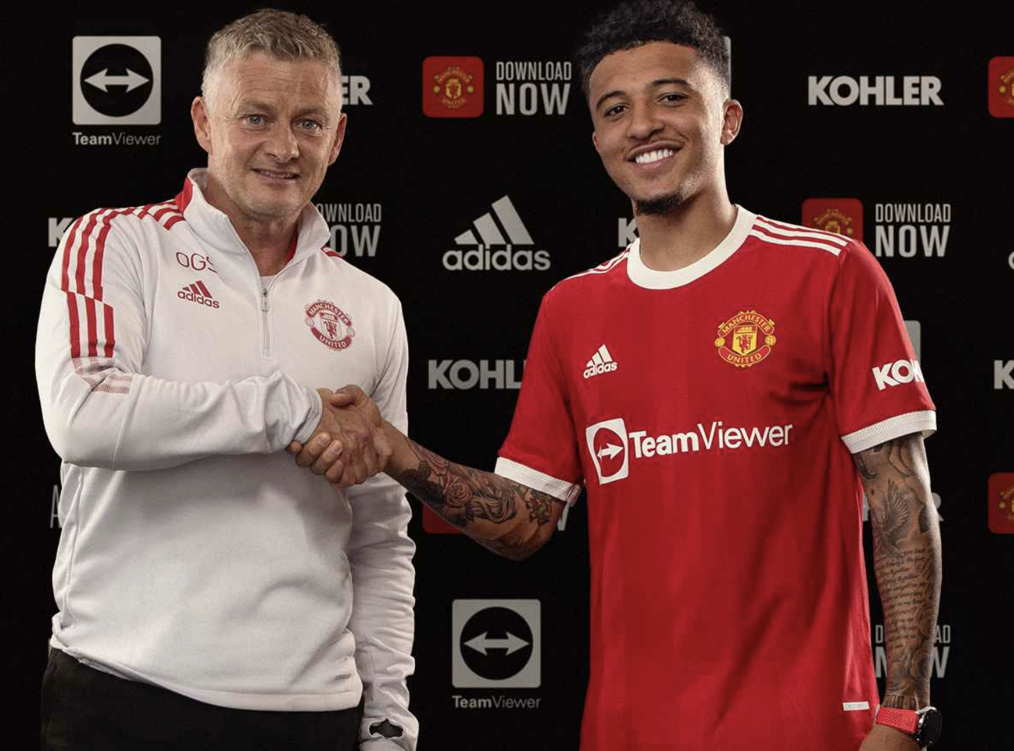 Jadon Sancho không tranh số áo "khủng" với đàn anh Cavani ở Man United