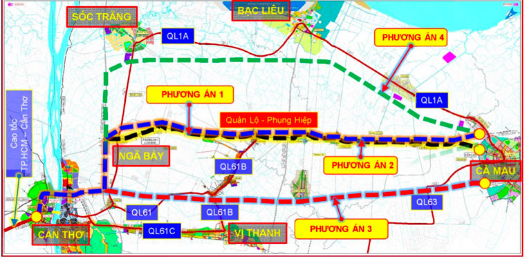 Đột phá với đường cao tốc Cần Thơ - Cà Mau