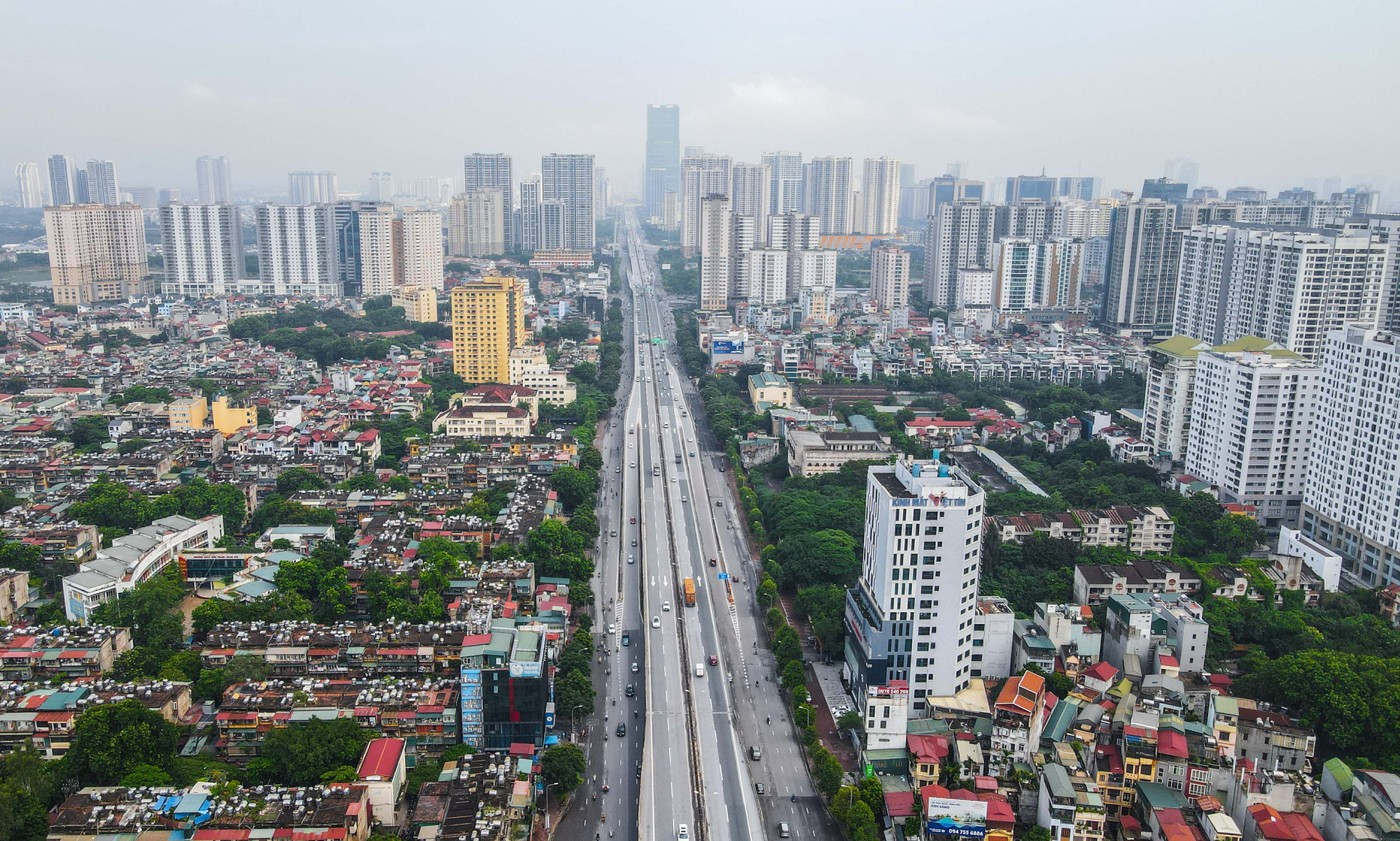 Đường phố H&agrave; Nội những ng&agrave;y thực hiện Chỉ thị 16 - Ảnh 14.