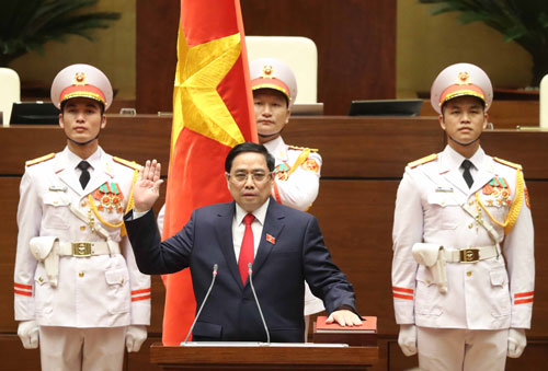 Chủ tịch nước, Thủ tướng tuyên thệ nhậm chức