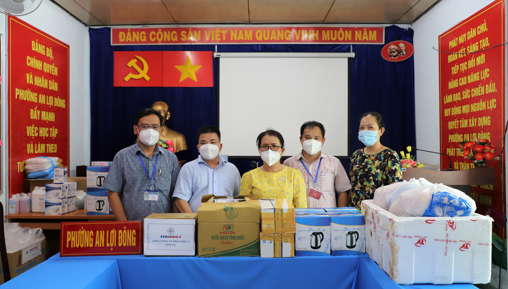 EVNGENCO 3 tiếp sức cho tuyến đầu ph&ograve;ng, chống dịch Covid-19 - Ảnh 3.