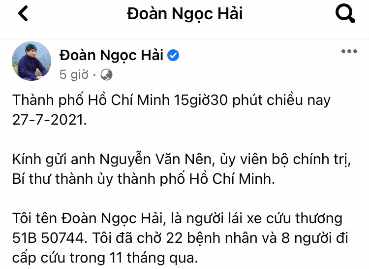 TP HCM: Quận 3 phản bác thông tin ông Đoàn Ngọc Hải phản ánh trên Facebook