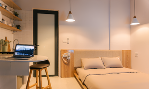 Cải tạo s&acirc;n thượng nh&agrave; phố cổ th&agrave;nh mini penthouse - Ảnh 12.