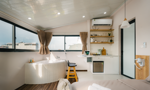 Cải tạo s&acirc;n thượng nh&agrave; phố cổ th&agrave;nh mini penthouse - Ảnh 5.