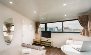 Cải tạo s&acirc;n thượng nh&agrave; phố cổ th&agrave;nh mini penthouse - Ảnh 7.