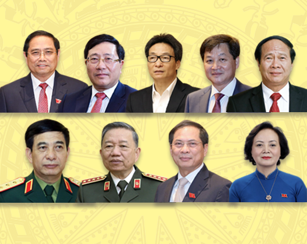 [Infographic] 27 thành viên Chính phủ nhiệm kỳ mới 2021-2026