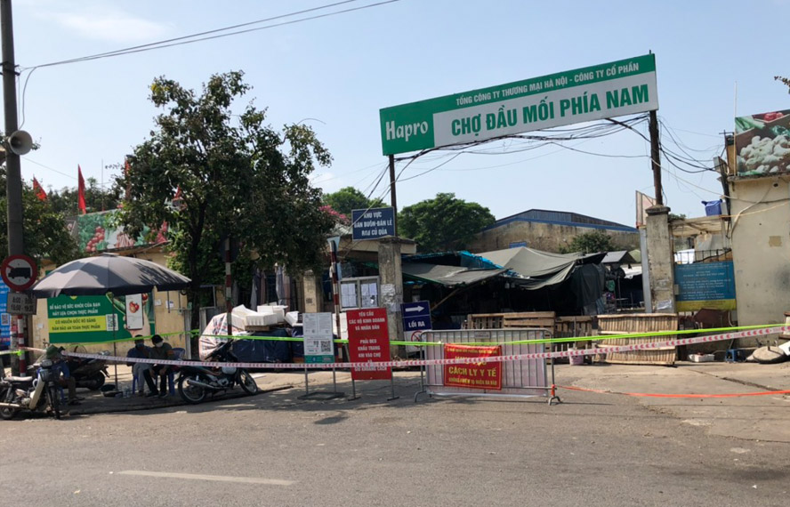 KHẨN: Tìm người đến chợ đầu mối liên quan ca Covid-19 chưa rõ nguồn lây