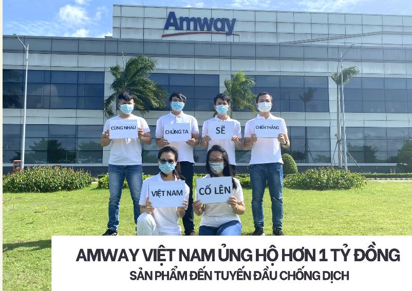 Amway Việt Nam hỗ trợ tuyến đầu chống dịch khu vực phía Nam - Ảnh 2.
