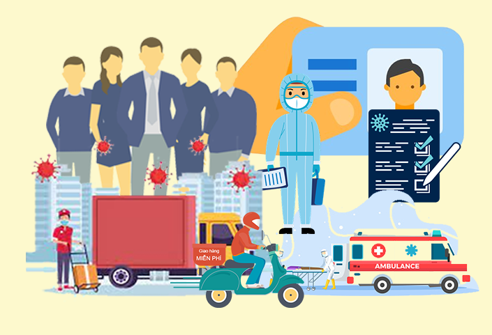 [Infographic] Quy định mới nhất việc đi lại ở TP HCM trong thời gian giãn cách