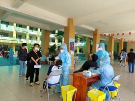 TP HCM: Hầu hết thí sinh thi tốt nghiệp THPT tham gia xét nghiệm Covid-19