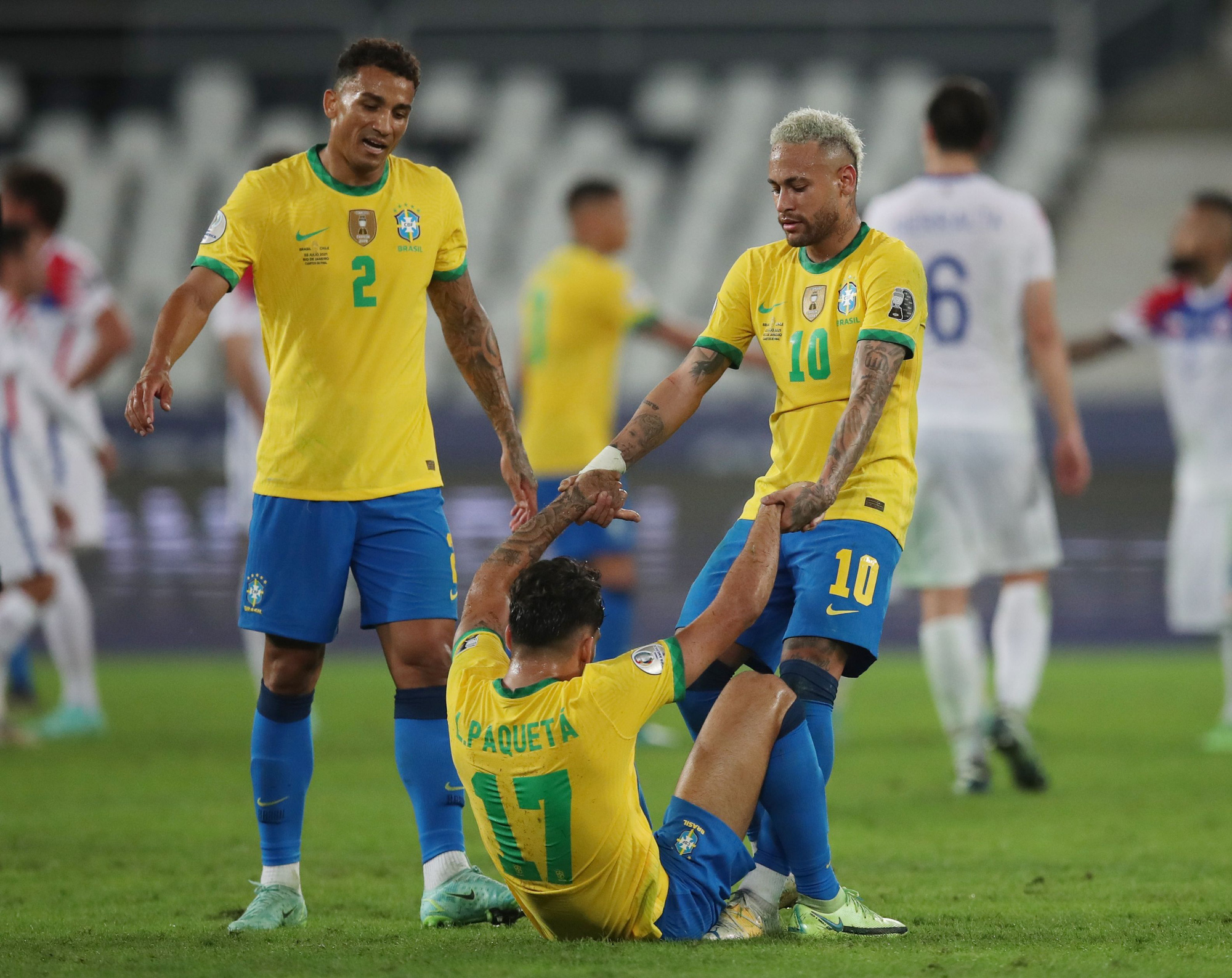 Brazil nhọc nhằn v&agrave;o b&aacute;n kết Copa America 2021 - Ảnh 7.