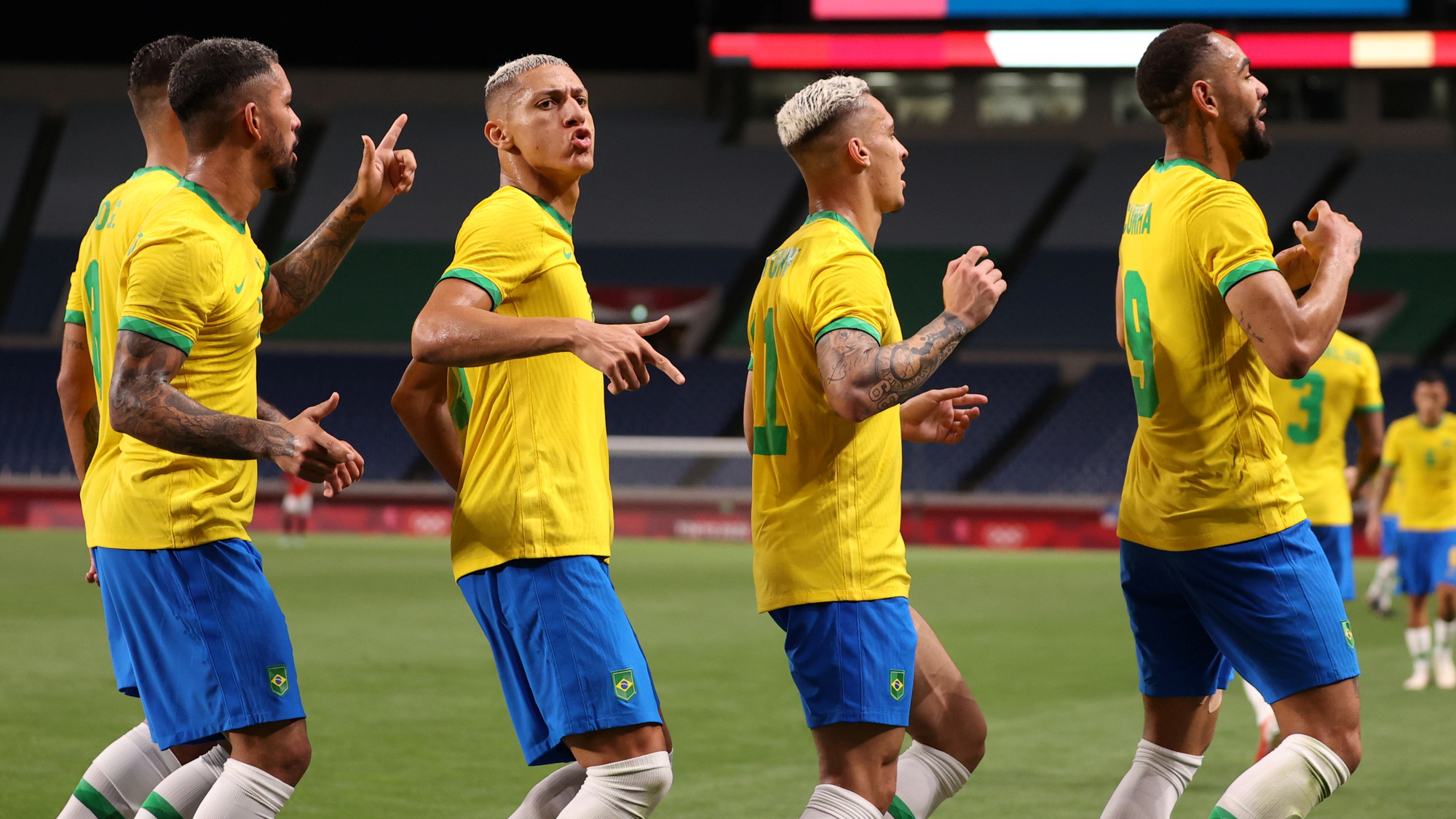 Brazil, Tây Ban Nha vất vả vào bán kết Olympic Tokyo 2020