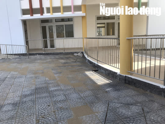 Trường mầm non hiện đại ở Huế bị lún: Kiểm tra hồ sơ khảo sát địa chất - Ảnh 2.