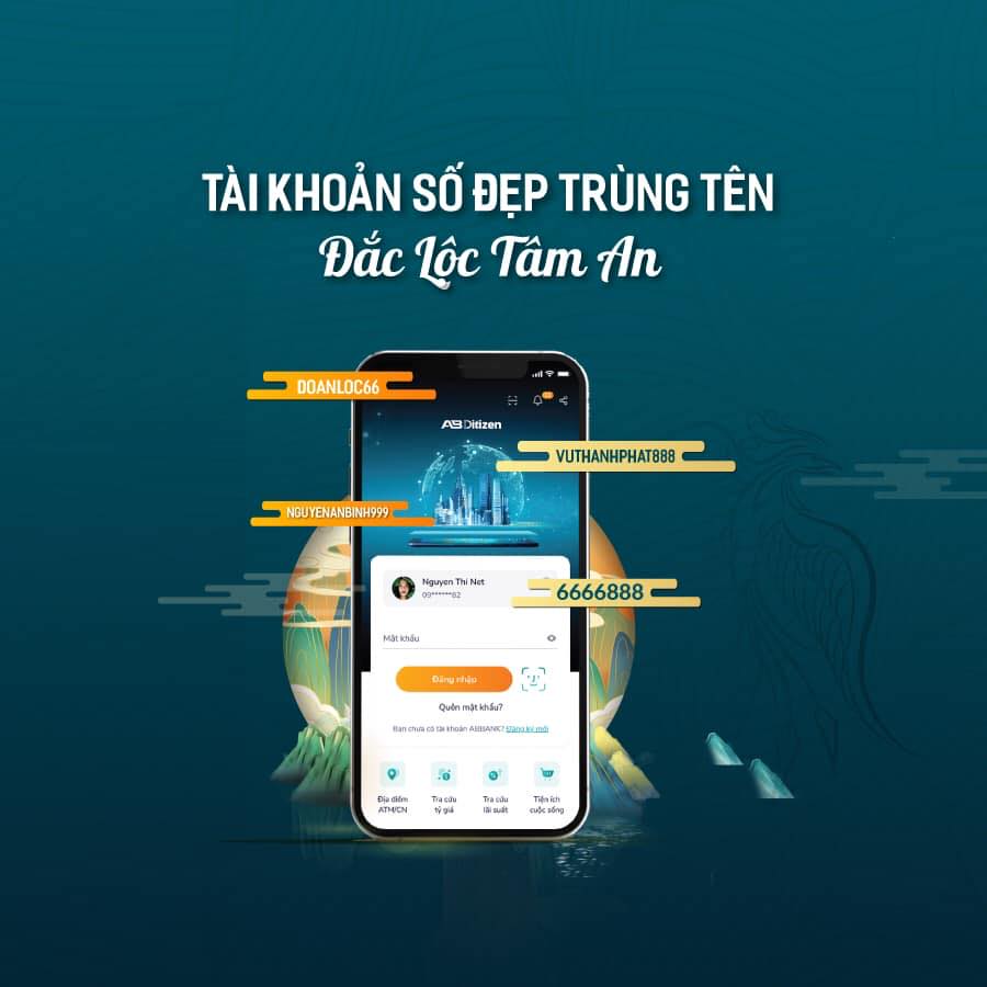 Ngân hàng Việt Nam đầu tiên cung cấp tên định danh tự chọn trong số tài khoản