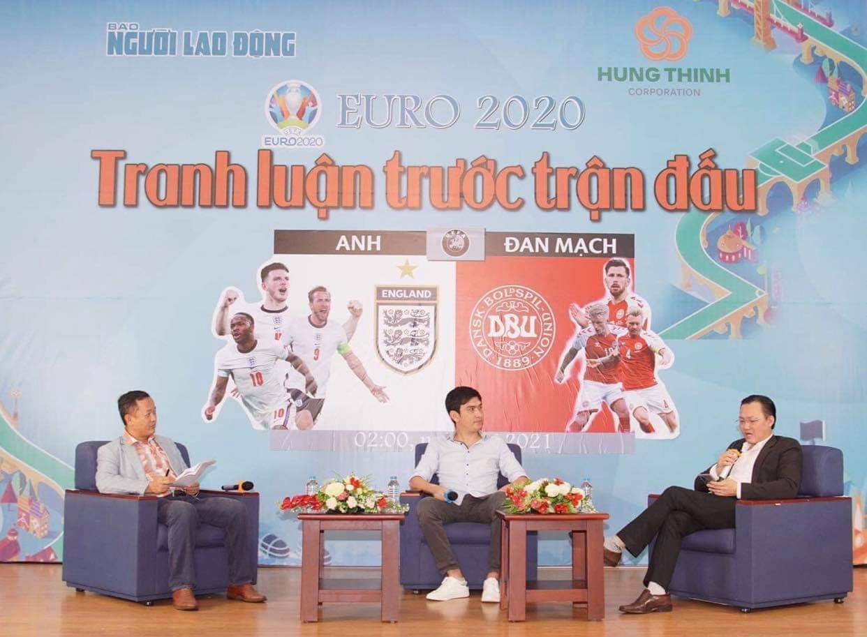 Talkshow "Euro 2020 - Tranh luận trước trận đấu": Anh - Đan Mạch, đội nào vào chung kết?