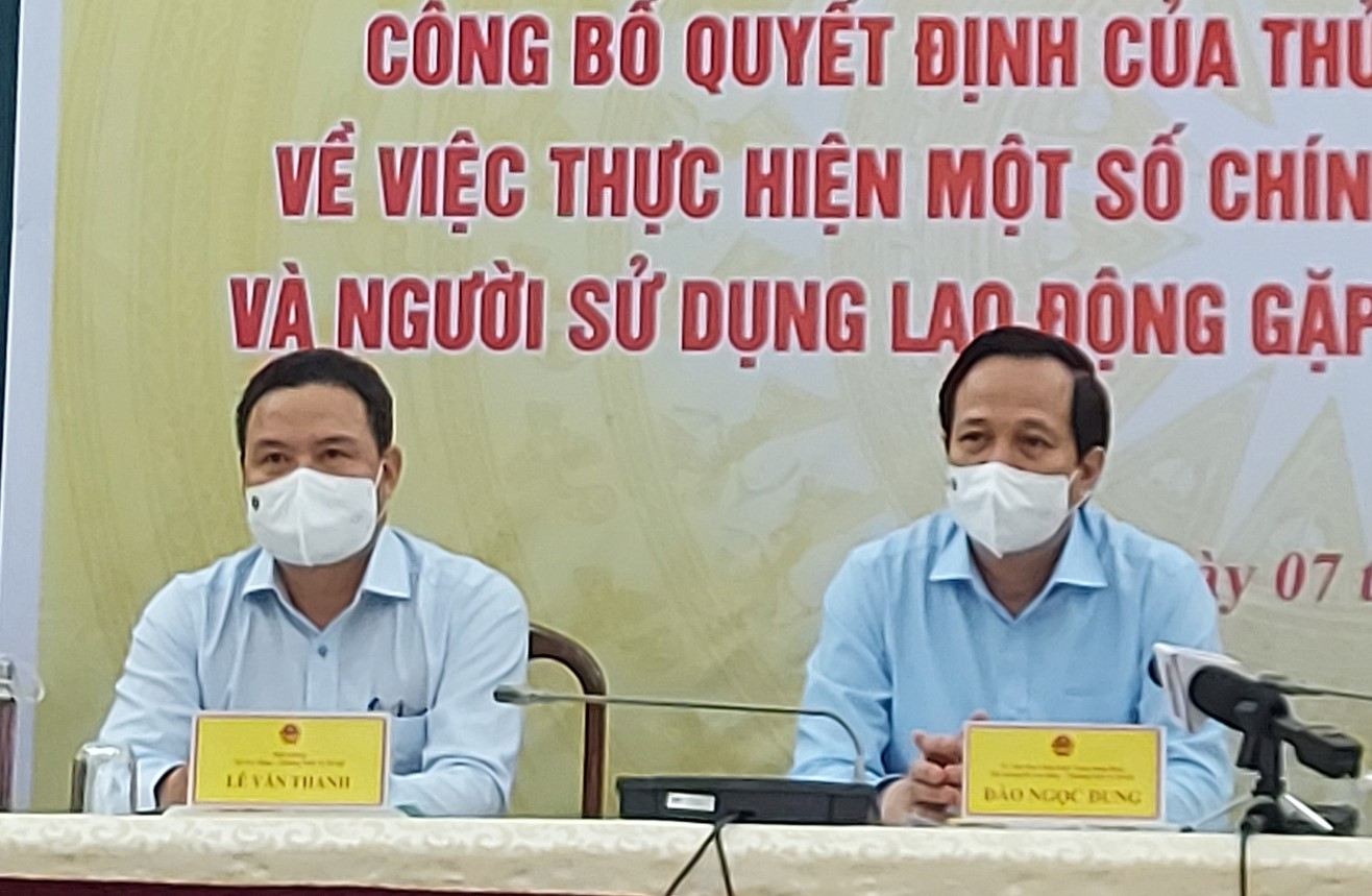 Giải ngân gói hỗ trợ 26.000 tỉ đồng, trong 7 ngày tiền có thể tới tay người dân