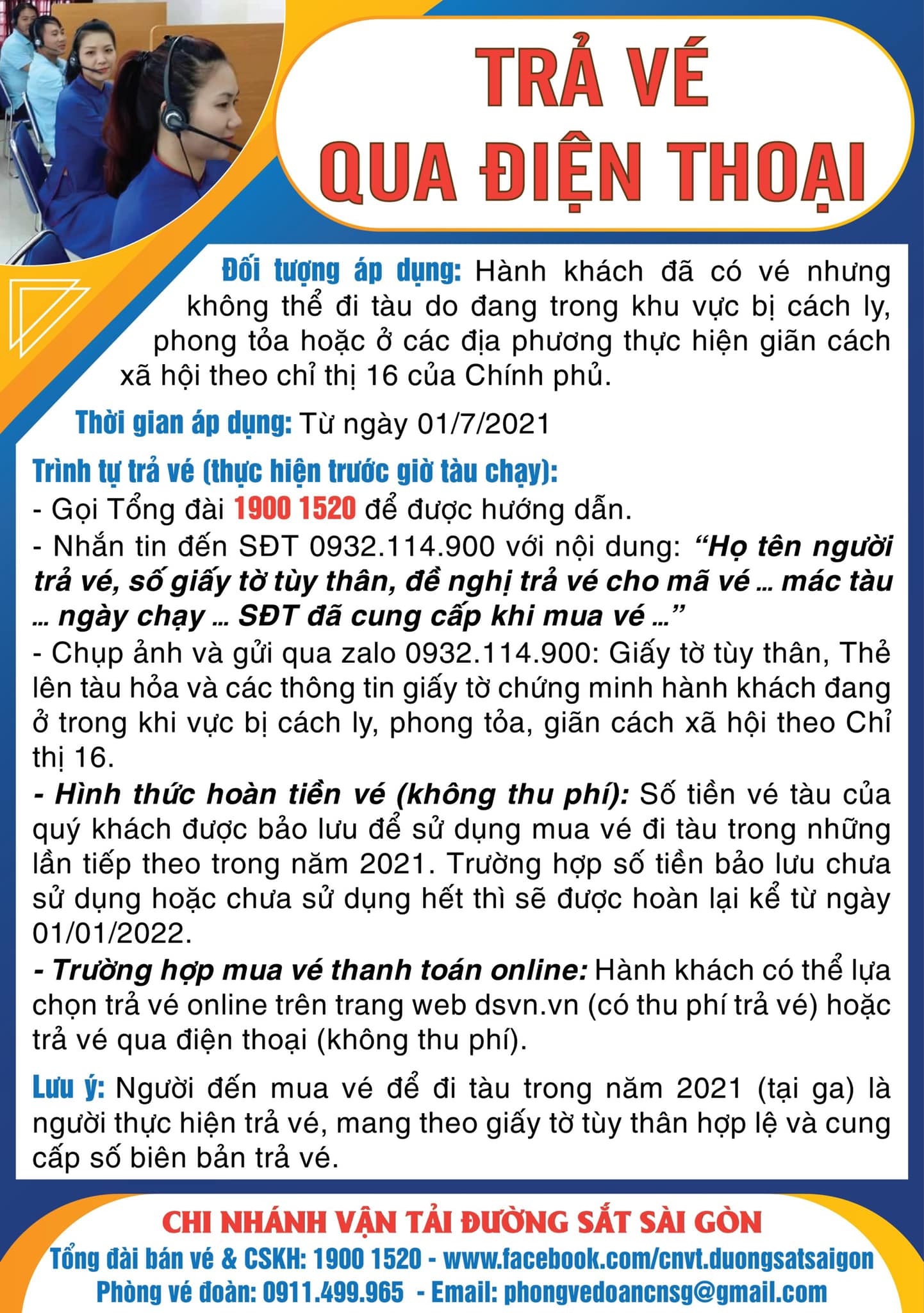 Ga Sài Gòn ngừng đón trả khách từ ngày 9-7