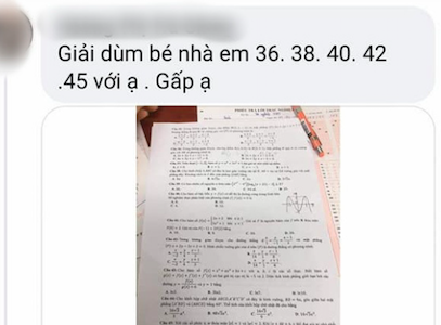 Bộ GD-ĐT: Thí sinh làm lọt đề thi ở Quảng Bình