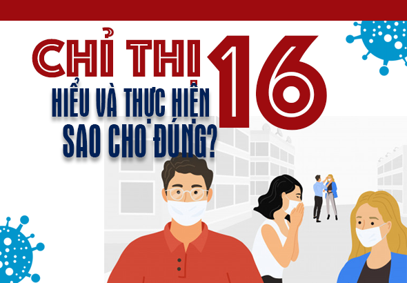 [Infographic] Thực hiện Chỉ thị 16 về giãn cách xã hội sao cho đúng?