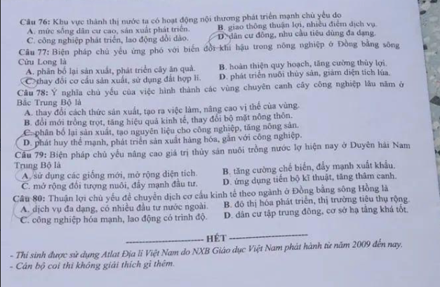 Thi tốt nghiệp THPT: Th&iacute; sinh phấn khởi v&igrave; đề thi tổ hợp dễ - Ảnh 17.