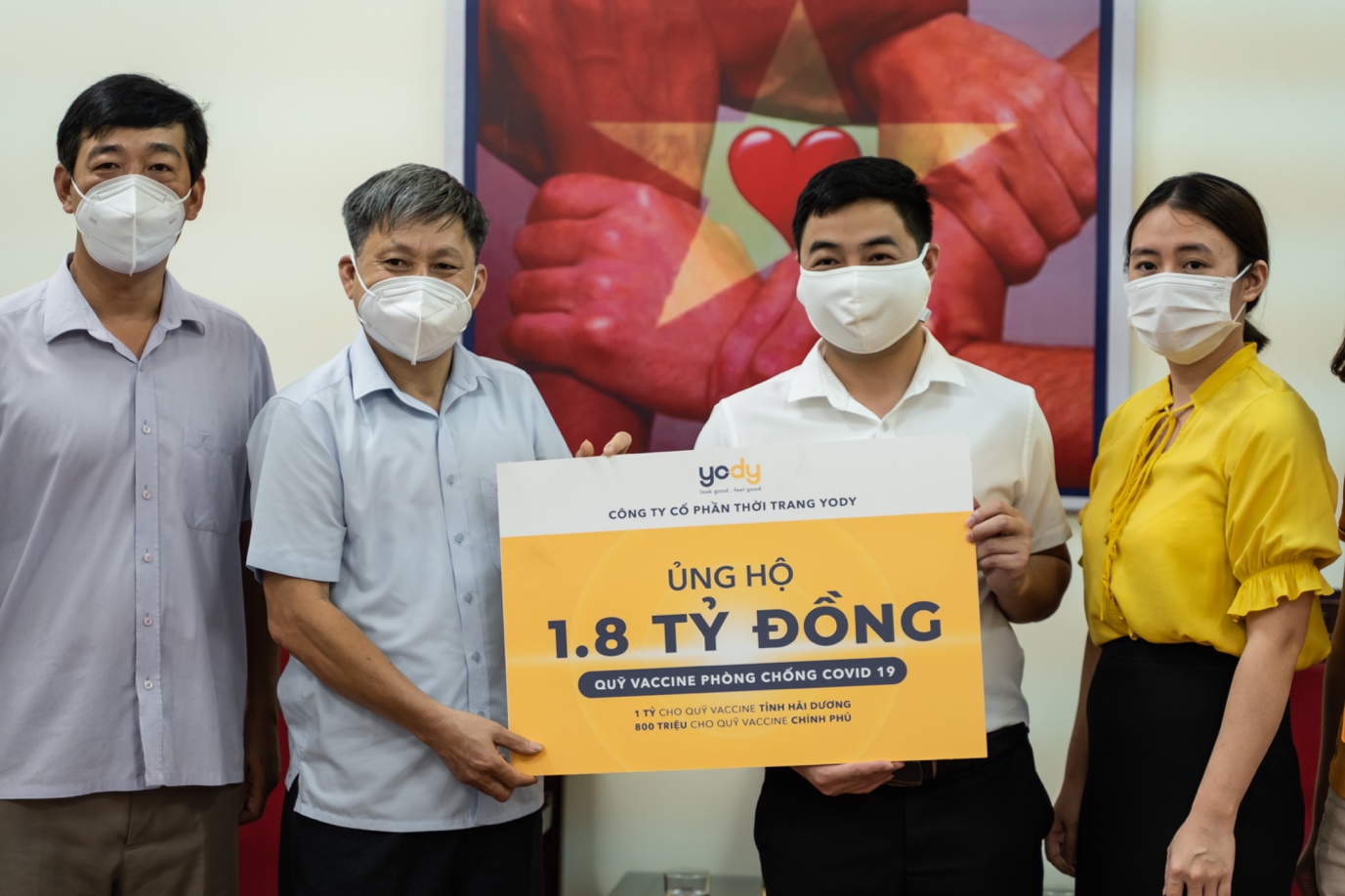 YODY công bố kế quả dự án "trợ giá mùa dịch"