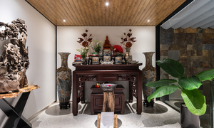Hồ cá, vườn cây ngự trên tầng 30 - Ảnh 13.