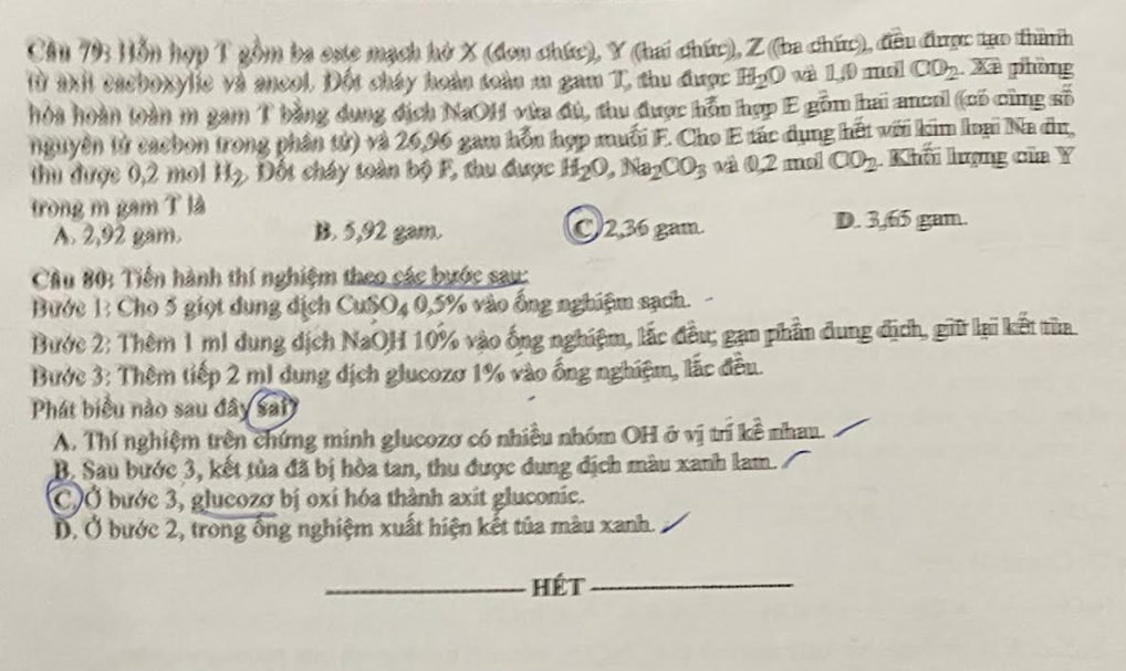 Thi tốt nghiệp THPT 2021: B&agrave;i giải gợi &yacute; m&ocirc;n h&oacute;a - Ảnh 4.