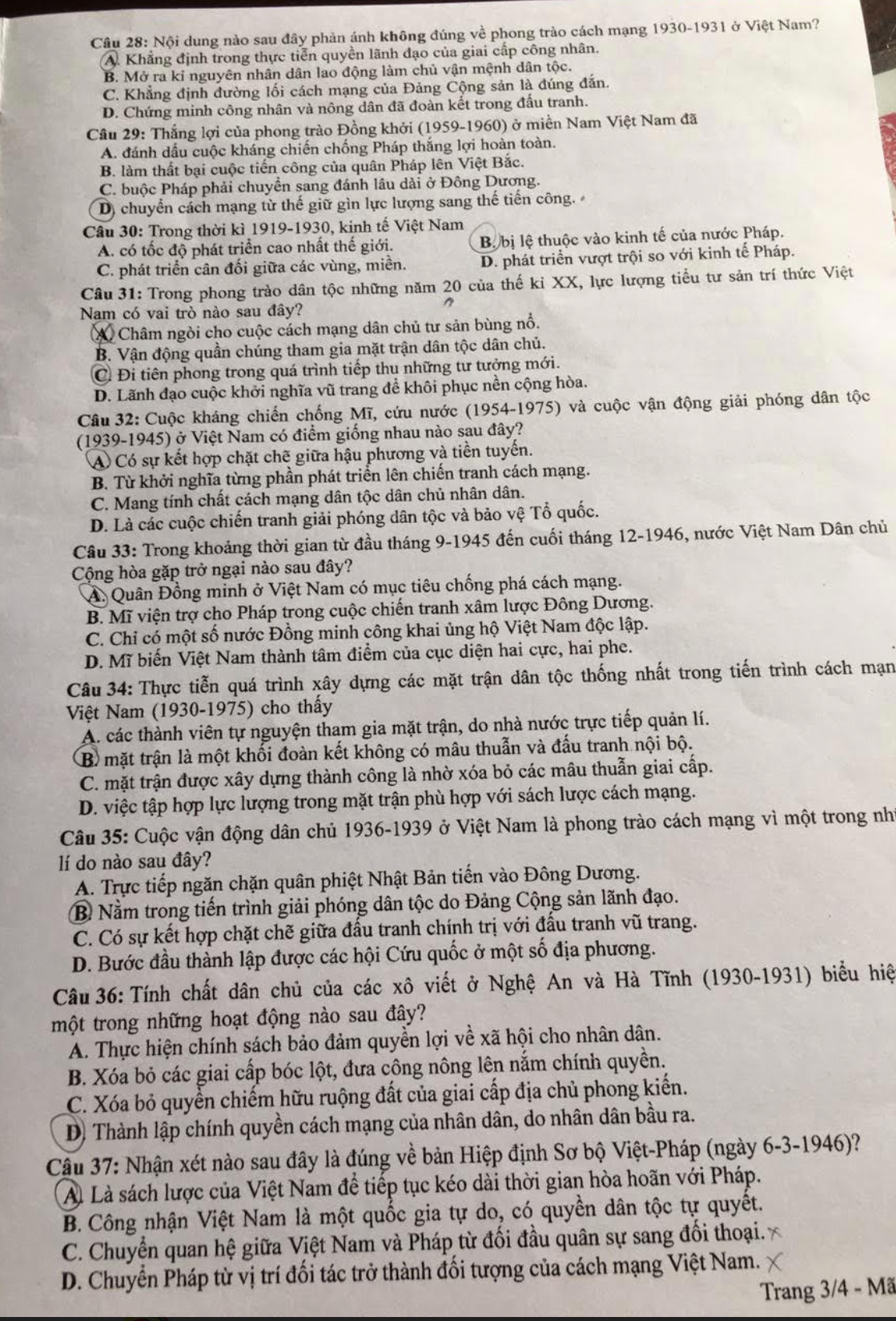 Thi tốt nghiệp THPT: Th&iacute; sinh phấn khởi v&igrave; đề thi tổ hợp dễ - Ảnh 11.