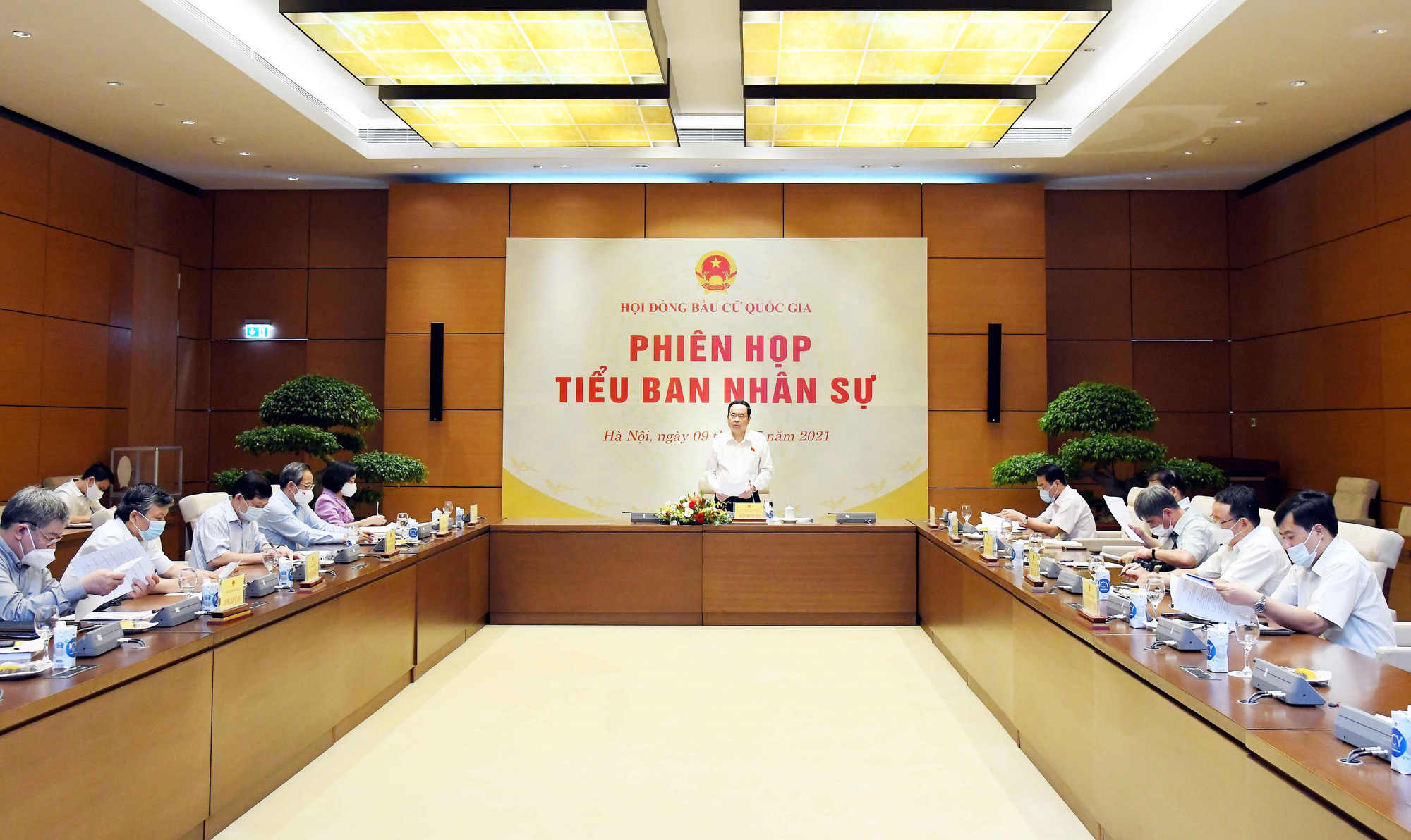 Phiên họp thứ 4 Tiểu ban Nhân sự, Hội đồng Bầu cử quốc gia