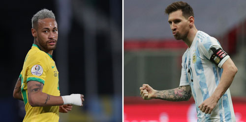 Chung kết Copa America 2021: Hấp dẫn Messi đấu Neymar - Ảnh 1.