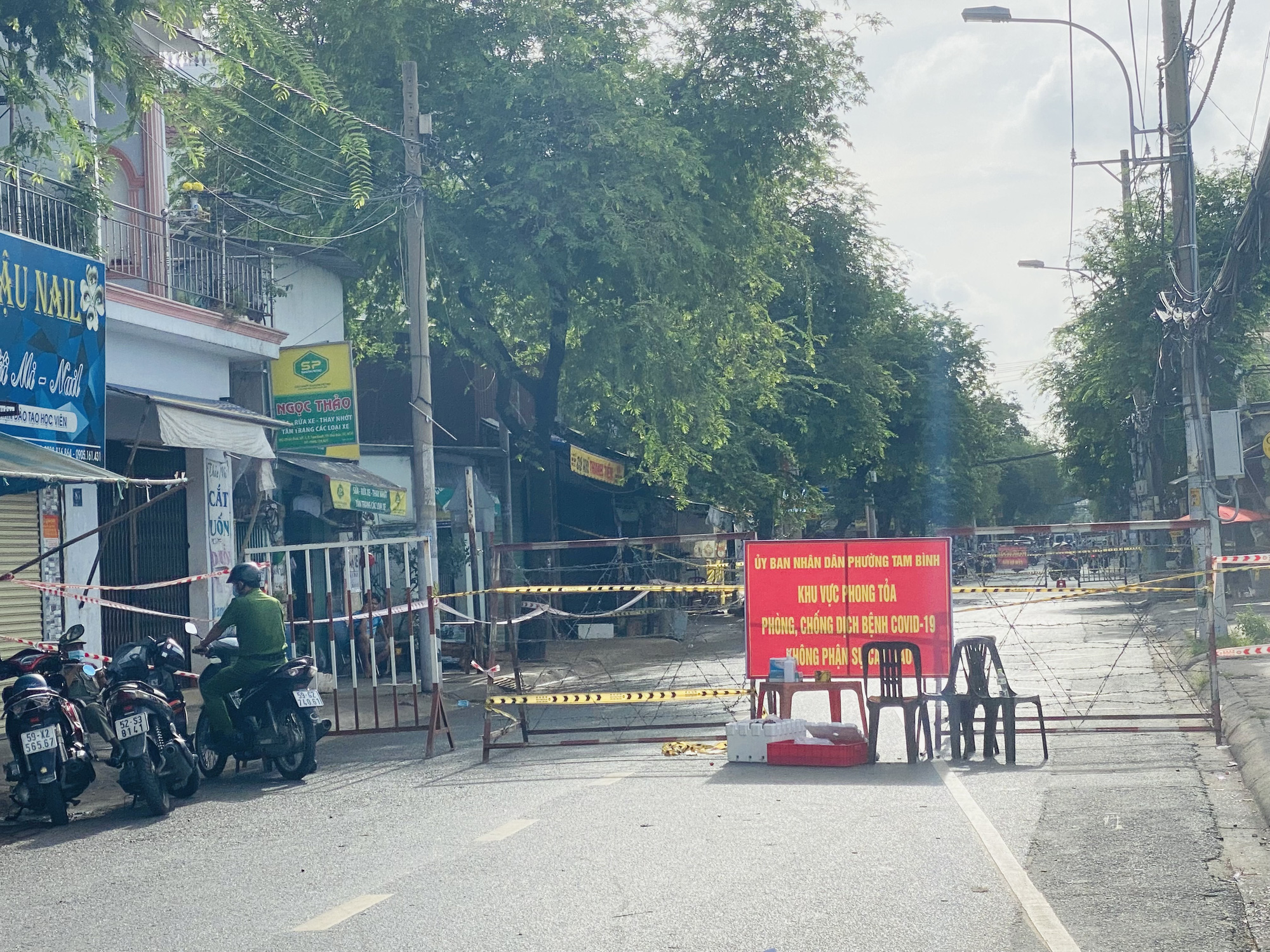 Phong tỏa khu phố hơn 13.000 nhân khẩu ở TP Thủ Đức