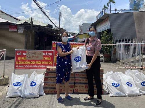 CEP tiếp tục chuỗi hoạt động hỗ trợ thành viên khó khăn do đại dịch