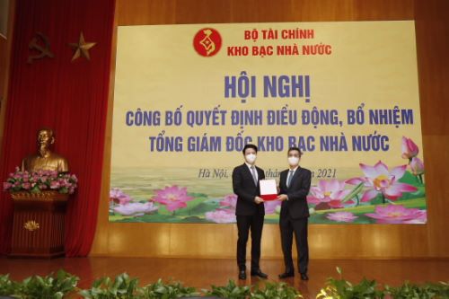 Kho bạc Nhà nước có tân Tổng giám đốc 38 tuổi