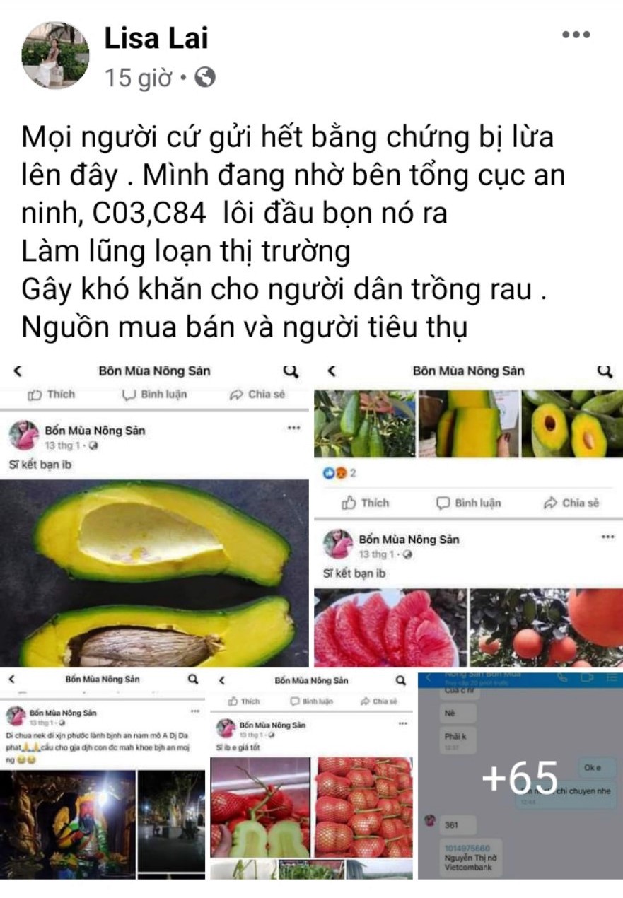 Cảnh gi&aacute;c trang Facebook Hữu cơ Đ&agrave; Lạt lừa đảo, trục lợi bất ch&iacute;nh trong m&ugrave;a dịch Covid-19 - Ảnh 3.