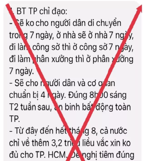 TP HCM và TP Nha Trang bác bỏ thông tin "không cho người dân di chuyển trong 7 ngày"