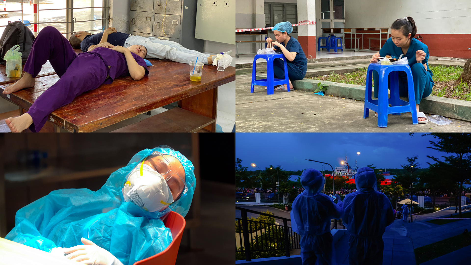Những thiên thần áo trắng tiếp sức TP HCM chống dịch Covid -19 - Ảnh 10.