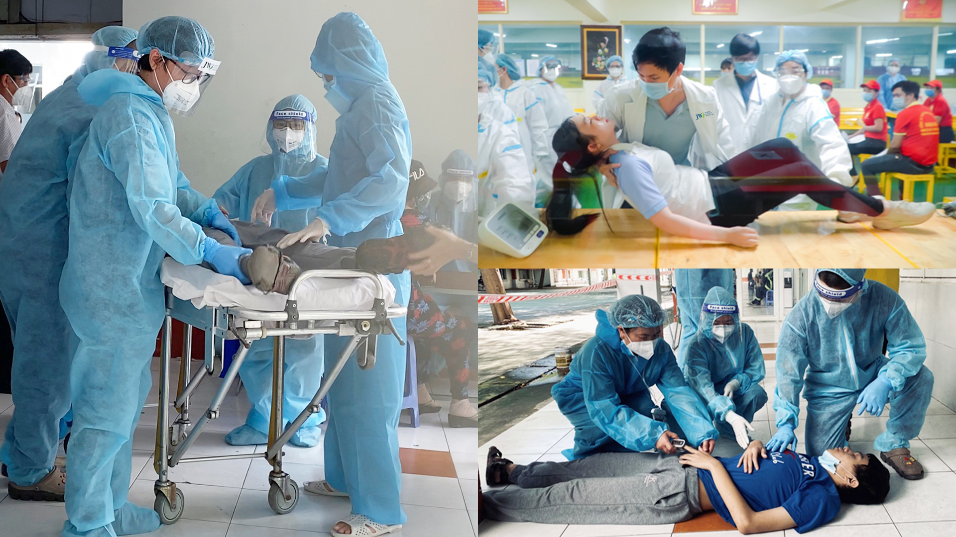 Những thiên thần áo trắng tiếp sức TP HCM chống dịch Covid -19 - Ảnh 6.