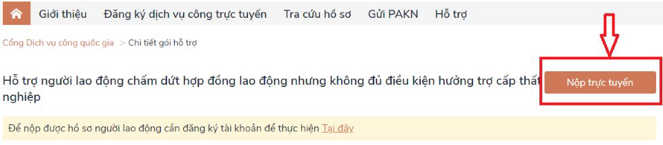 C&aacute;ch nộp hồ sơ online nhận hỗ trợ Covid-19 khi kh&ocirc;ng đủ điều kiện nhận trợ cấp thất nghiệp - Ảnh 1.