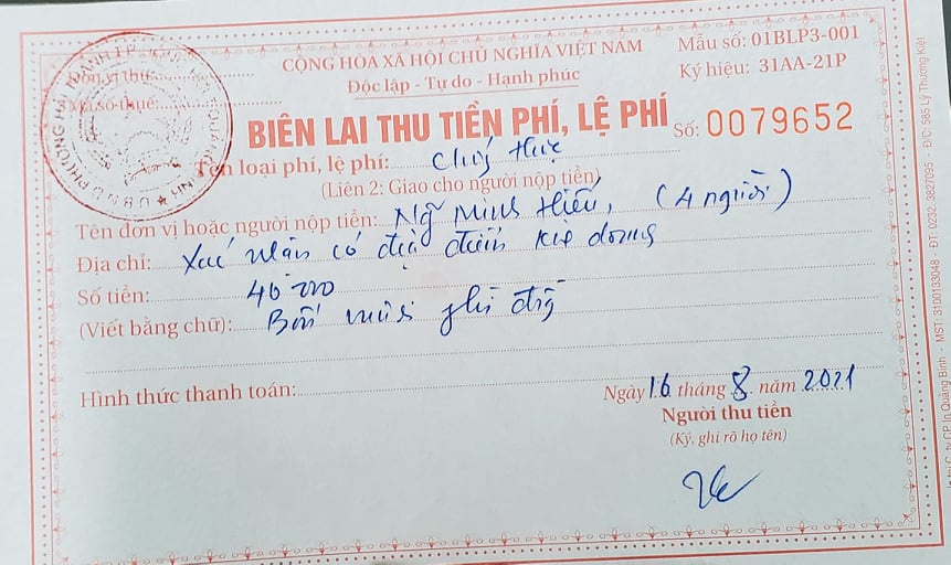 Đến ký xác nhận hỗ trợ gặp khó khăn do Covid-19, phải nộp "lệ phí" 10.000 đồng?