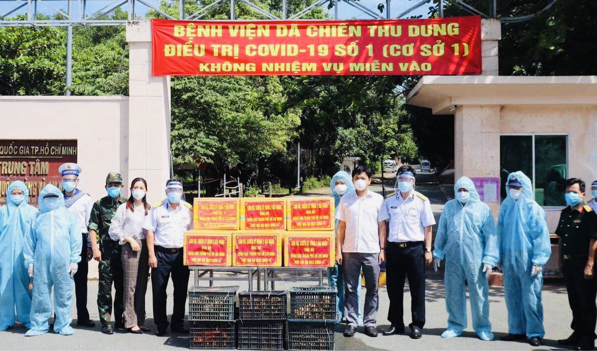 Đơn vị thầm lặng ở Bệnh viện dã chiến thu dung điều trị Covid -19 số 1