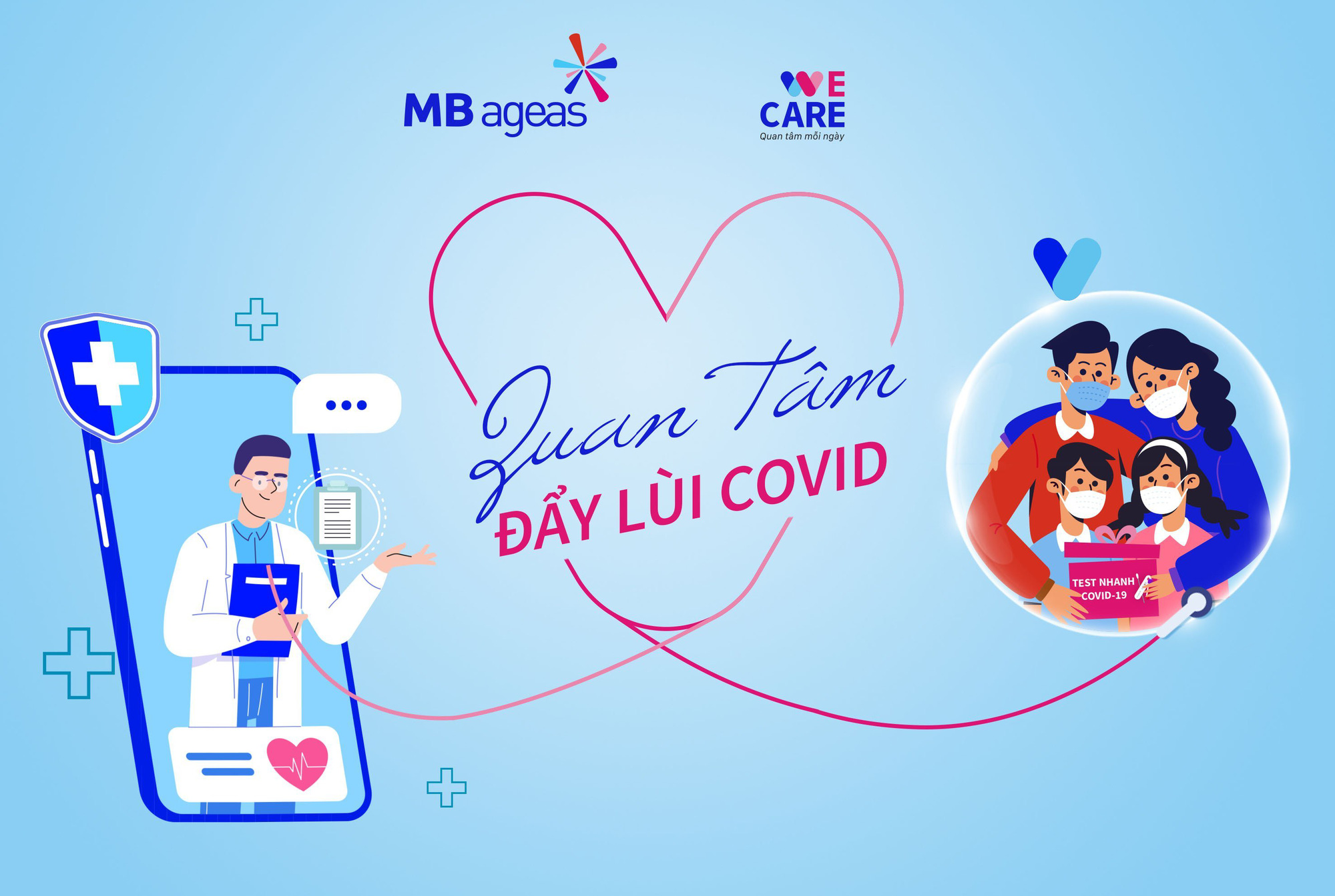 MB Ageas Life chính thức triển khai chương trình "Quan tâm đẩy lùi Covid"