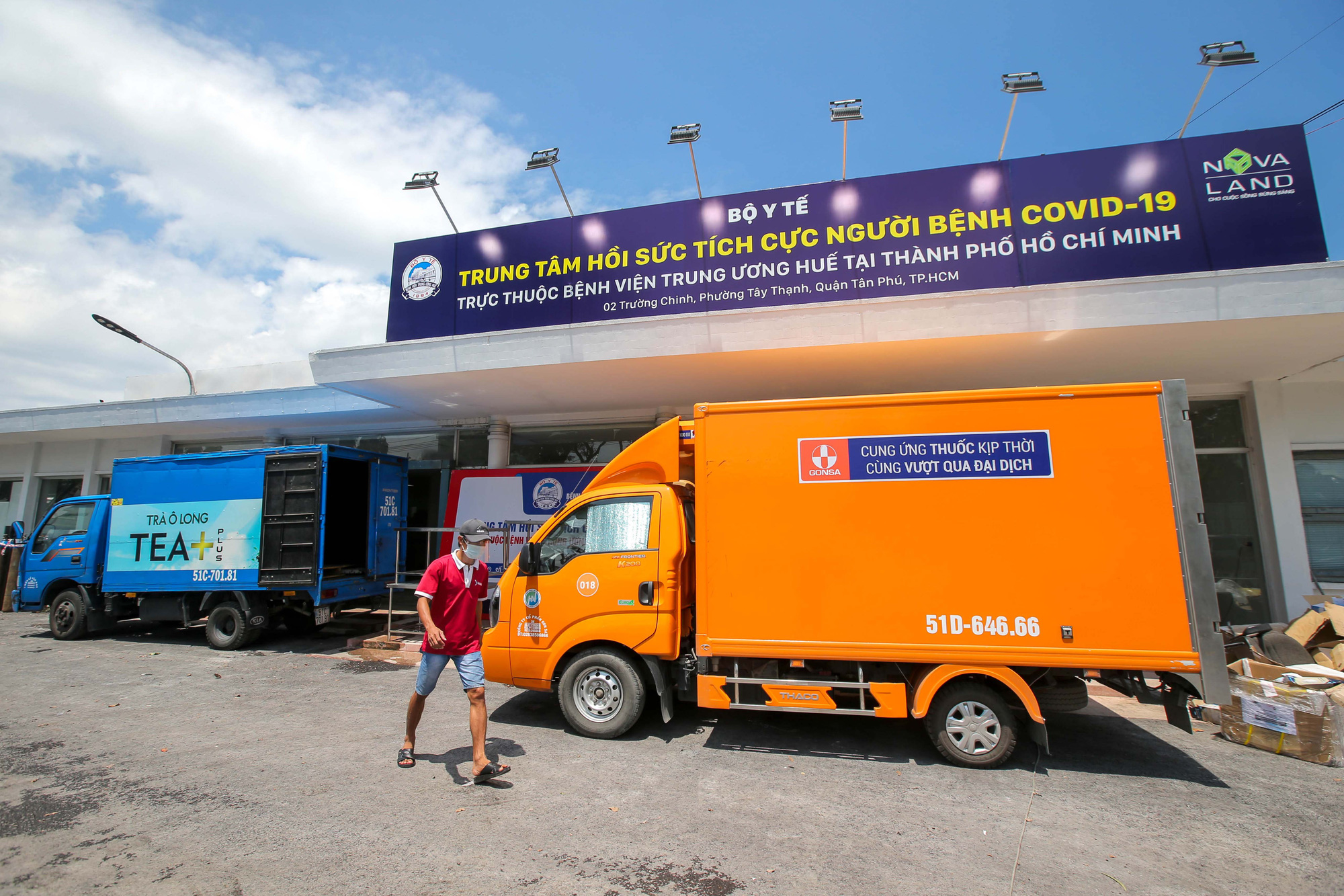 Cận cảnh Trung t&acirc;m Hồi sức t&iacute;ch cực người bệnh Covid-19 tại TP HCM - Ảnh 2.