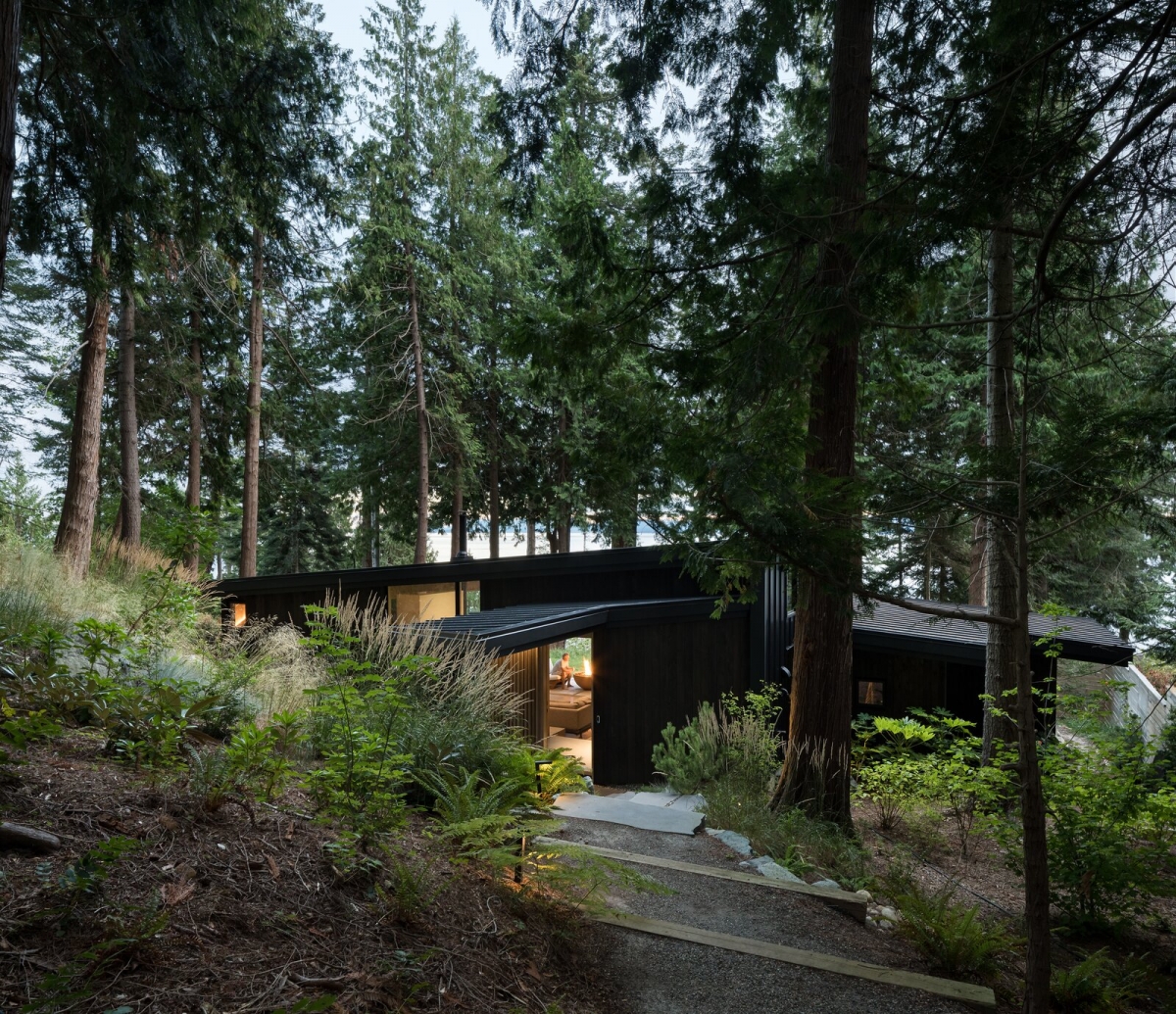Ngắm nhìn cabin tuyệt đẹp nằm gần rừng Vancouver - Ảnh 1.