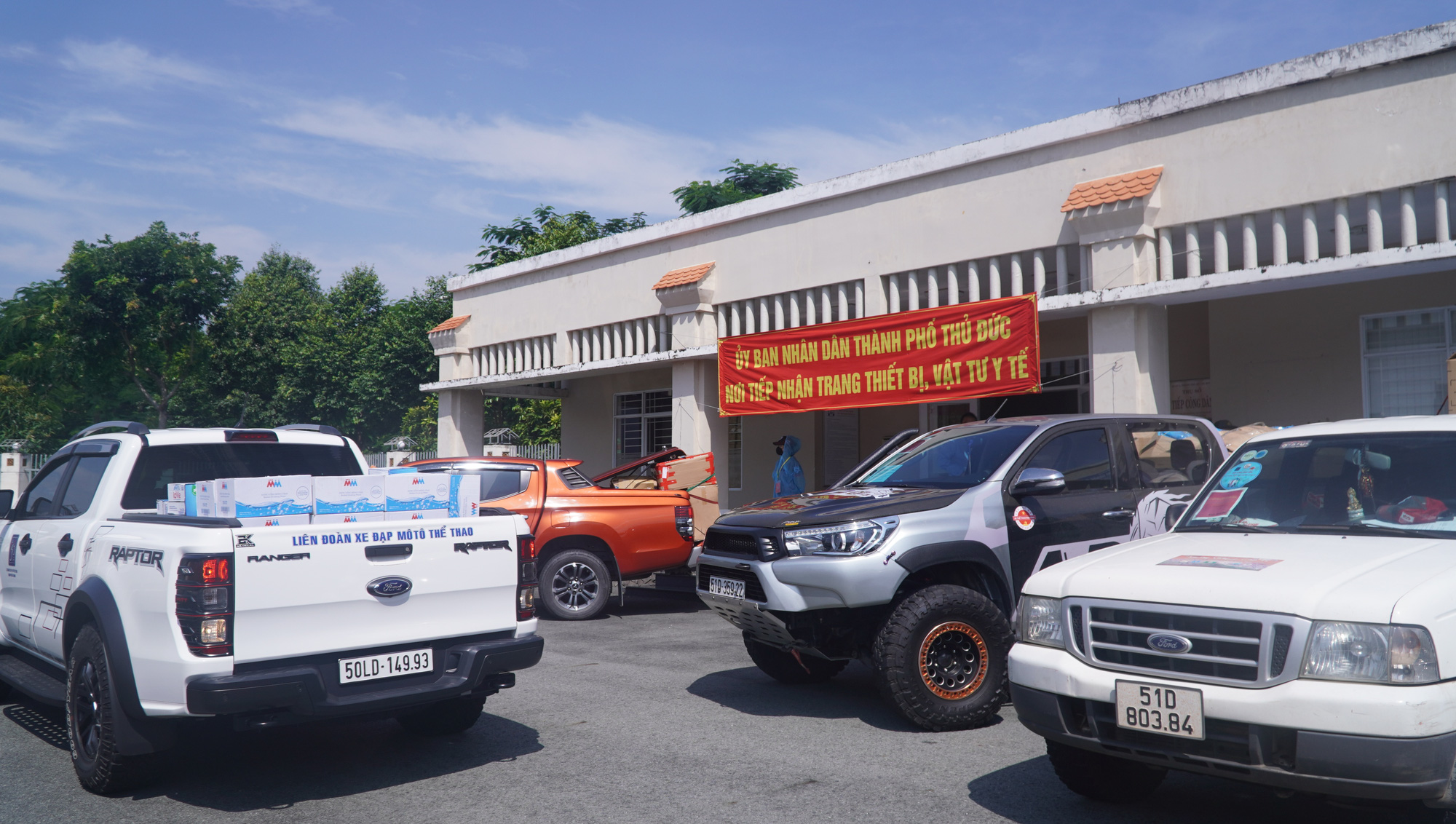 TP Thủ Đức: Ra mắt đội xe t&igrave;nh nguyện phục vụ an sinh x&atilde; hội ph&ograve;ng chống Covid-19 - Ảnh 4.
