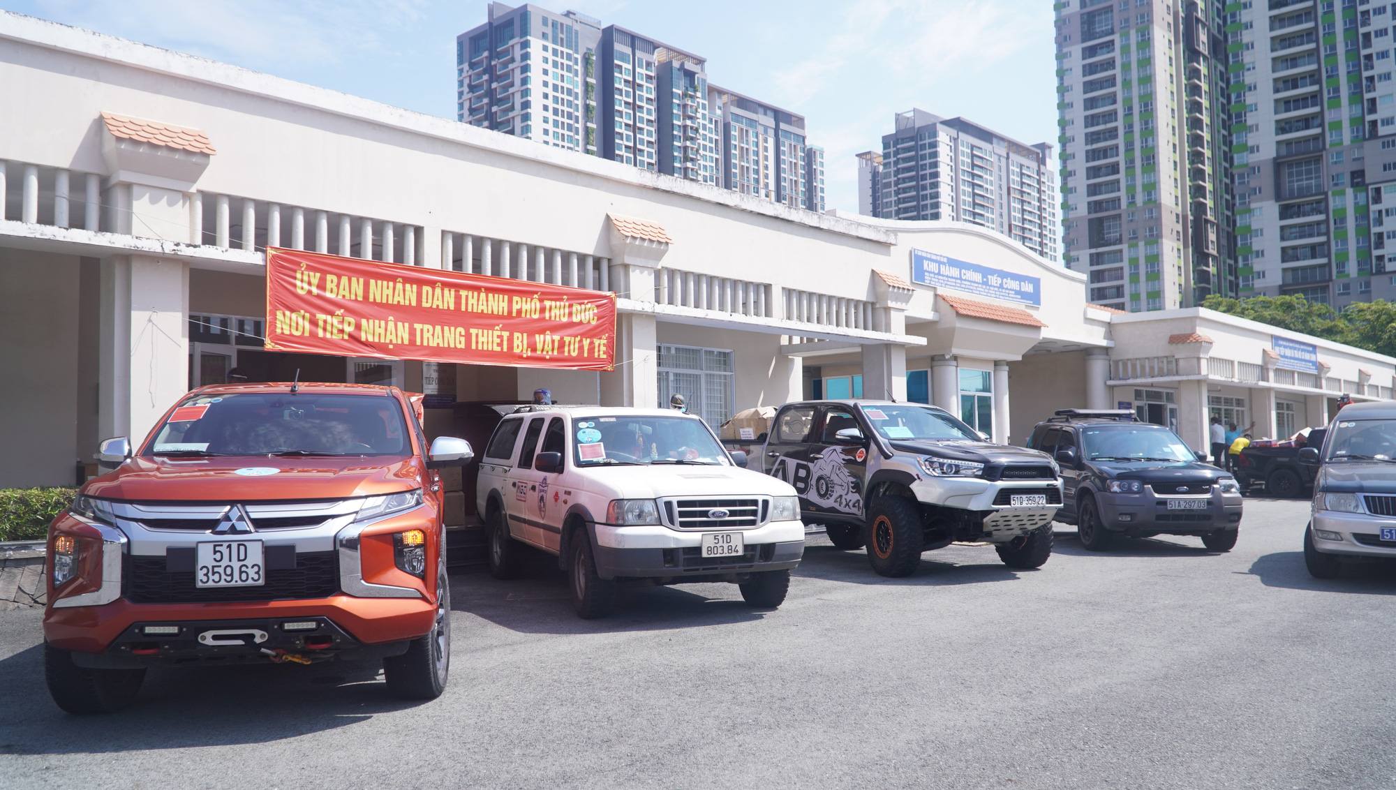 TP Thủ Đức: Ra mắt đội xe tình nguyện phục vụ an sinh xã hội phòng chống Covid-19